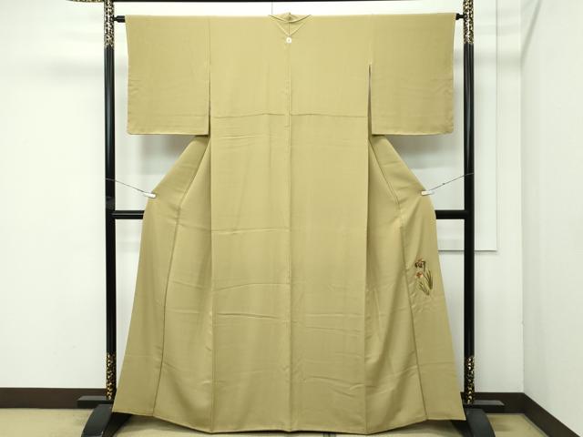 平和屋着物●極上　色無地　梅幸茶色　逸品　CZAA4600s6