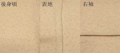 平和屋着物●極上　色無地　コルク色　逸品　未使用　CZAA4603s6