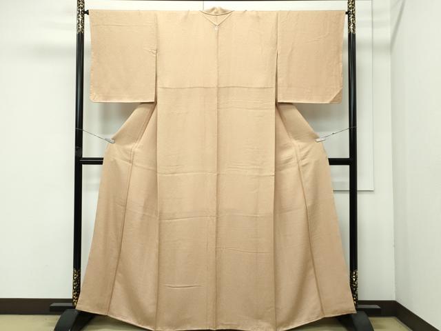 平和屋着物●極上　色無地　コルク色　逸品　未使用　CZAA4603s6 平和屋着物○極上 色無地 コルク色 逸品 未使用 CZAA4603s6
