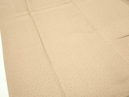 平和屋着物●極上　色無地　コルク色　逸品　未使用　CZAA4603s6