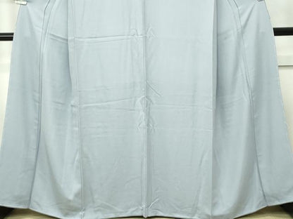 平和屋着物●極上　色無地　利休鼠色　逸品　未使用　CZAA4606s6