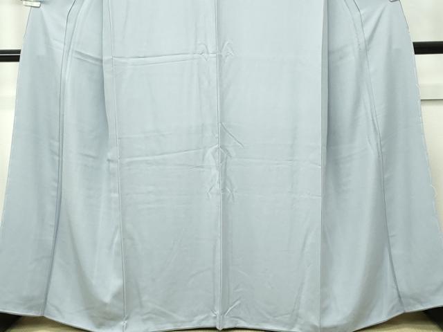 平和屋着物●極上　色無地　利休鼠色　逸品　未使用　CZAA4606s6