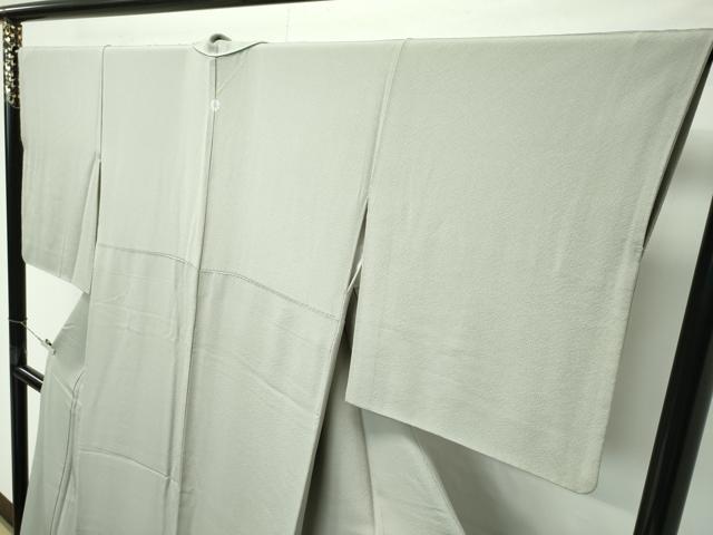 平和屋着物●極上　本加賀友禅作家　由水煌人監修　色無地　鶸茶色　逸品　CZAA4607s6