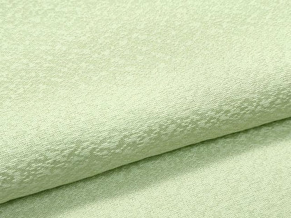 平和屋着物●極上　色無地　若菜色　逸品　CZAA4608s6