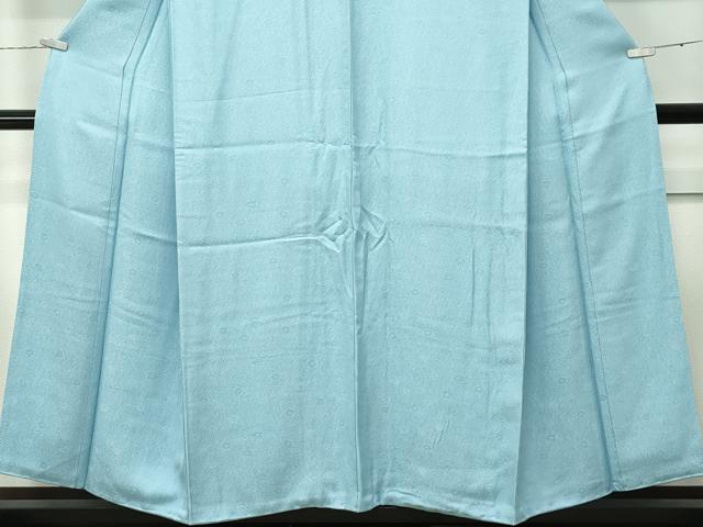 平和屋着物●極上　色無地　瓶覗色　花尽くし地紋　逸品　CZAA4613s6