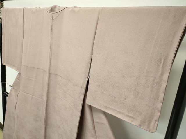 平和屋着物●極上　色無地　空五倍子色　逸品　未使用　CZAA4616s6
