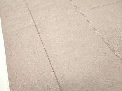 平和屋着物●極上　色無地　空五倍子色　逸品　未使用　CZAA4616s6