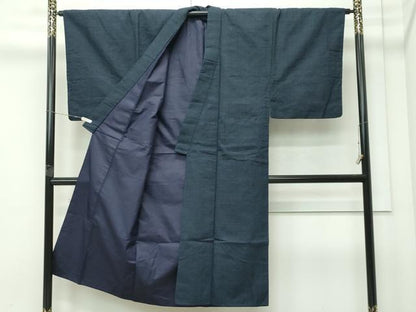 平和屋着物■極上　男性　綿薩摩　木綿　アンサンブル　100亀甲　羽織紐付き　逸品　CZAA4623s6