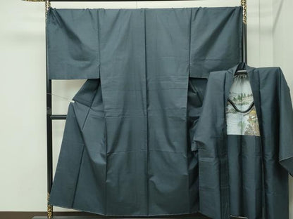 平和屋着物●極上　男性　本場大島紬　アンサンブル　キングサイズ　100亀甲　総詰め　逸品　未使用　CZAA4624s6