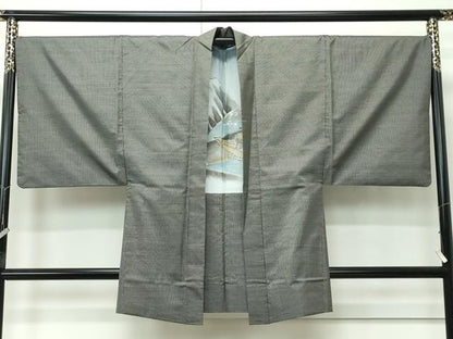 平和屋着物●極上　男性　本場大島紬　アンサンブル　絣文様　逸品　CZAA4625s6