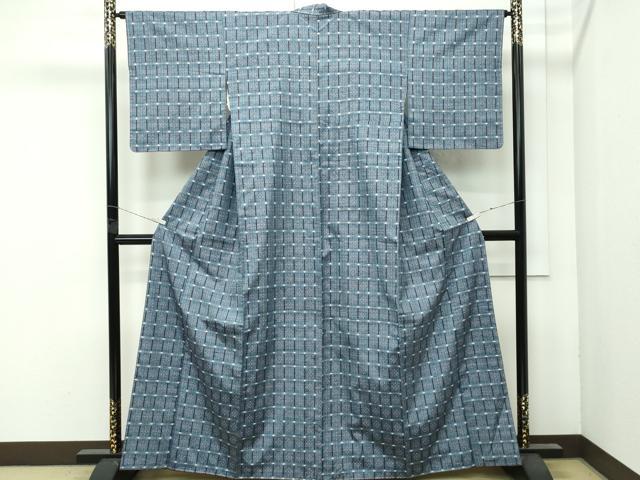 平和屋本店●極上　本場琉球　読谷山花織　紬地　逸品　未使用　CZAA4630s6