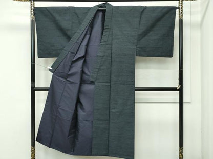 平和屋着物●極上　男性　紬　アンサンブル　霞文　逸品　CZAA4636s6