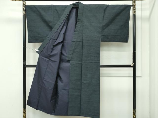 平和屋着物●極上　男性　紬　アンサンブル　霞文　逸品　CZAA4636s6
