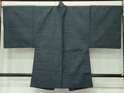 平和屋着物●極上　男性　紬　アンサンブル　霞文　逸品　CZAA4636s6