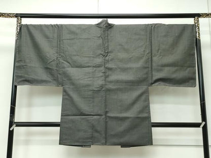 平和屋着物●極上　男性　紬　アンサンブル　100亀甲　逸品　未使用　CZAA4640s6