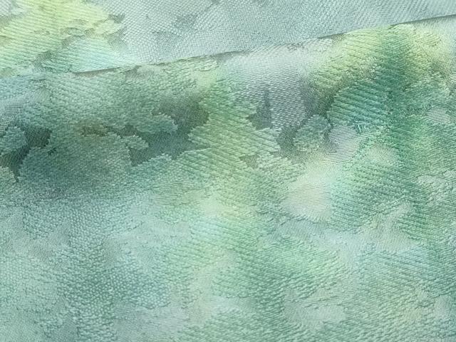 平和屋着物●極上　訪問着　作家物　地紋起こし　樹林文　暈し染め　逸品　CZAA4664s6