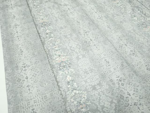 平和屋本店○極上 都喜ヱ門 本場大島紬 白大島 9マルキ 総