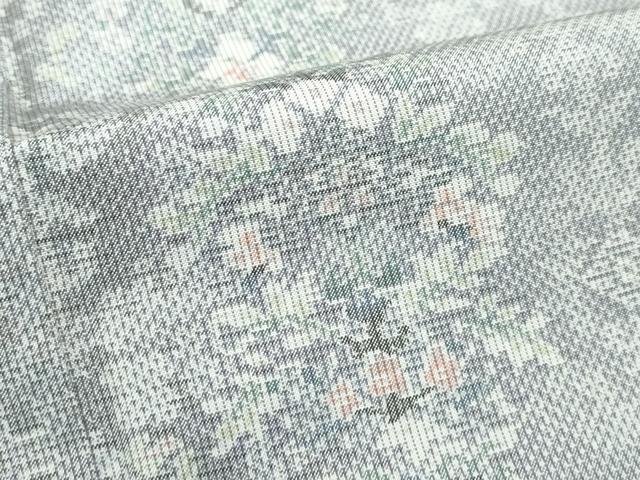 平和屋本店○極上 都喜ヱ門 本場大島紬 白大島 9マルキ 総