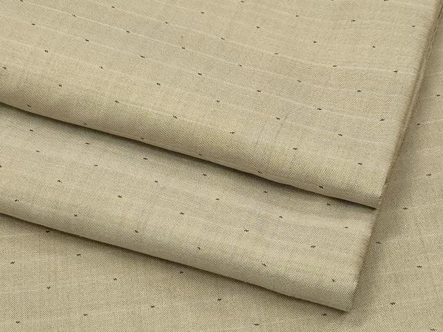 平和屋本店●極上　東郷織物謹製　本場大島紬　肥後煤竹色地　逸品　CZAA4674s6