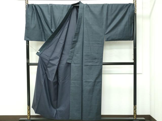 平和屋本店●極上 男性 本場大島紬 アンサンブル キングサイズ 100亀甲 総詰め 植田栄二作 証紙付き 逸品 CZAA4686s6