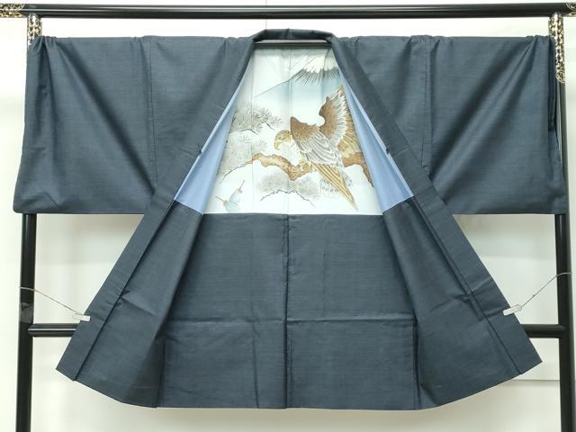 平和屋本店●極上 男性 本場大島紬 アンサンブル キングサイズ 100亀甲 総詰め 植田栄二作 証紙付き 逸品 CZAA4686s6