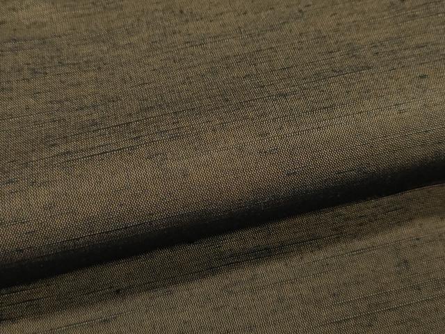平和屋着物●極上　男性　紬　アンサンブル　色無地　媚茶色　逸品　未使用　CZAA4687s6