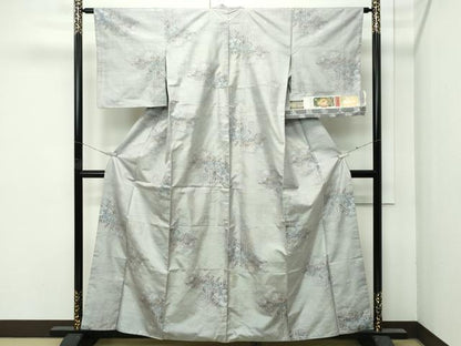 平和屋着物●極上　都喜ヱ門　本場大島紬　白大島　7マルキ　瑞祥の夢　丸山美代子作　藤絹織物謹製　証紙付き　逸品　CZAA4704s6