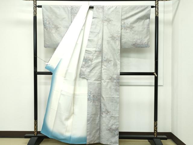 平和屋着物●極上　都喜ヱ門　本場大島紬　白大島　7マルキ　瑞祥の夢　丸山美代子作　藤絹織物謹製　証紙付き　逸品　CZAA4704s6