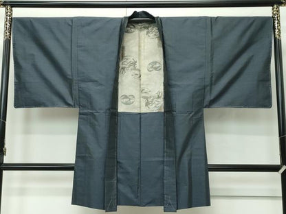 平和屋着物●極上　男性　本場大島紬　アンサンブル　80亀甲　総詰め　逸品　未使用　CZAA4708s6
