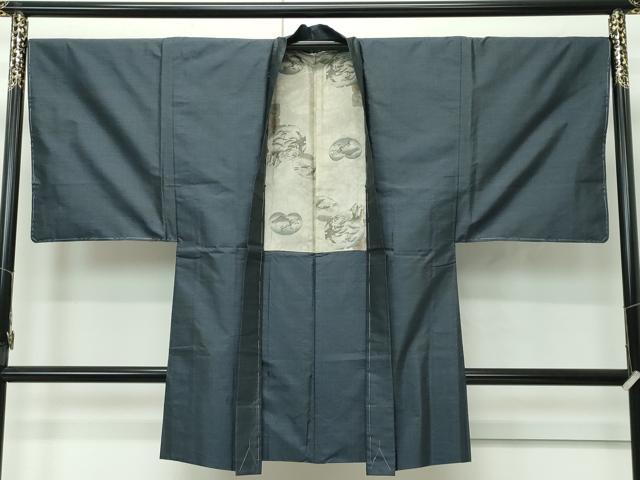 平和屋着物●極上　男性　本場大島紬　アンサンブル　80亀甲　総詰め　逸品　未使用　CZAA4708s6