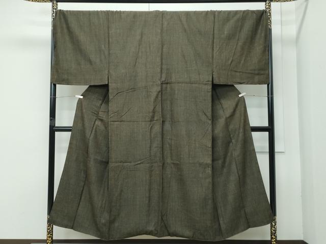 平和屋着物●極上　男性　紬　アンサンブル　キングサイズ　霞文　逸品　CZAA4709s6 平和屋着物○極上 男性 紬 アンサンブル キングサイズ 霞文 逸品