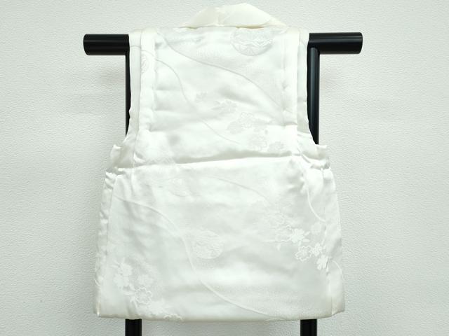 平和屋本店[]極上　七五三　女の子　3歳　被布・草履・巾着・髪飾りセット　４点セット　花毬地紋　逸品　新品　CZAA4721s6