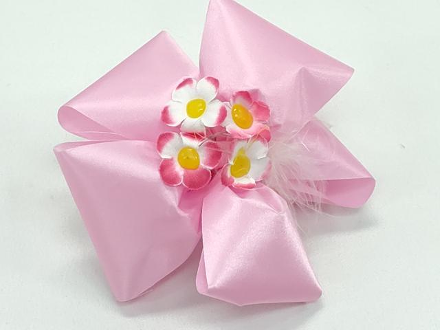 平和屋本店[]極上　七五三　女の子　3歳　被布・草履・巾着・髪飾りセット　４点セット　花毬地紋　逸品　新品　CZAA4721s6