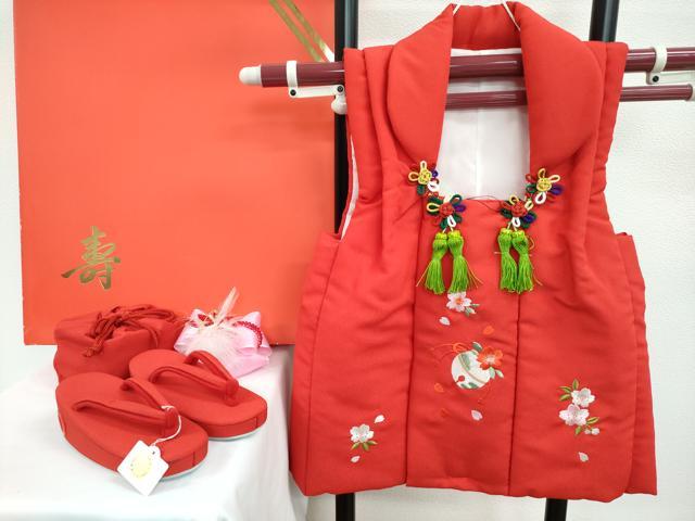 七五三 被布セット 着物 草履 髪飾り 3歳用 平和屋本店[]極上 七五三 女の子 3歳 被布・草履・巾着・髪飾りセット