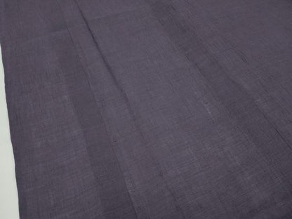 平和屋着物＊極上 夏物 本場小千谷ちぢみ 紅消鼠色 反端付き 麻 逸品 未使用 CZAA4735s6