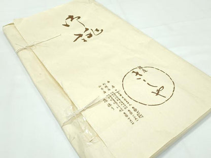 平和屋本店■極上　銀座きしや　訪問着　駒刺繍　宝尽松竹梅松皮取文様　金彩　たとう紙・共箱付き　逸品　CZAA4776s6