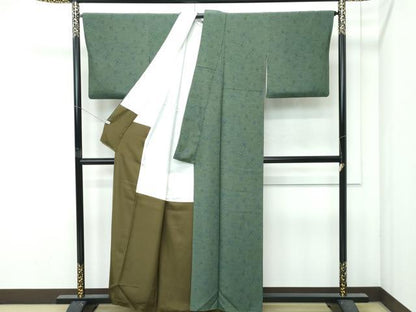 平和屋本店●極上　人間国宝　初代 六谷梅軒(六谷紀久男)　錐彫り　重要無形文化　財伊勢型紙　江戸小紋　風神雷神　逸品　CZAA4783s6