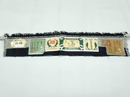 平和屋着物●極上　本場結城紬　重要無形文化財　100亀甲　草木文　証紙付き　逸品　CZAA5746s6