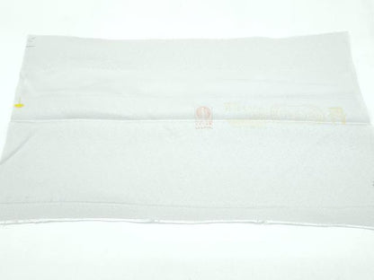 平和屋着物●極上　京都・手描き友禅　老舗の染匠　染の三喜　訪問着　立涌草花文　金彩　練色地　反端付き　逸品　CZAA4797s6