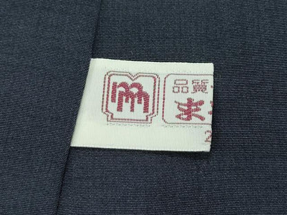 平和屋着物●極上　訪問着　本場染大島紬　絞り　雪輪花霞文　もり絹織物謹製　まるやま扱い　証紙付き　逸品　CZAA4800s6