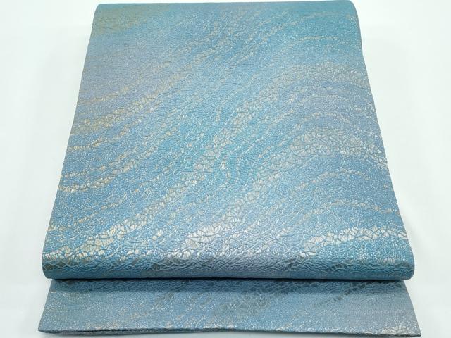 平和屋着物●極上　吉乃一廉　幻の辻が花　全通柄袋帯　霞文　金銀糸　逸品　CZAA4807s6