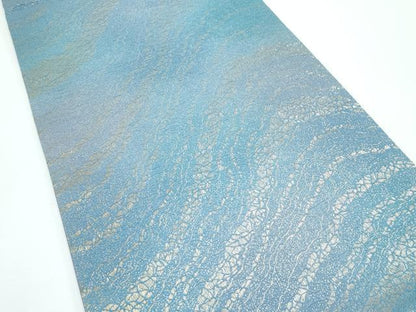 平和屋着物●極上　吉乃一廉　幻の辻が花　全通柄袋帯　霞文　金銀糸　逸品　CZAA4807s6