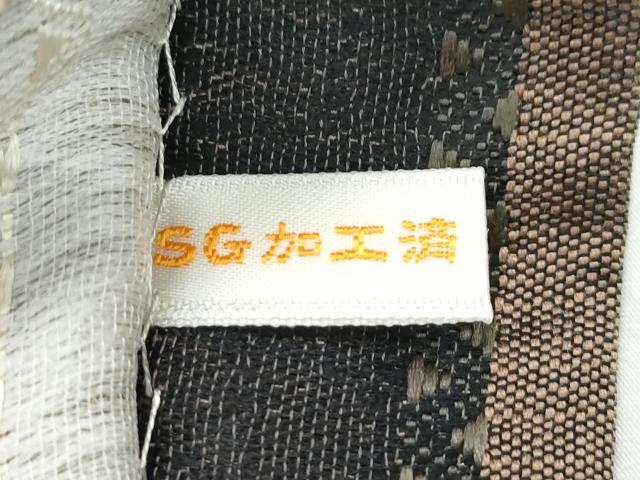 平和屋着物○極上 両面 スリーシーズン 春夏秋 全通柄袋帯 雪輪