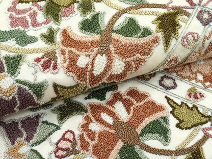 平和屋本店●極上　袋帯　中国三大刺繍　総相良刺繍　正倉院花文　金糸　逸品　CZAA4819s6