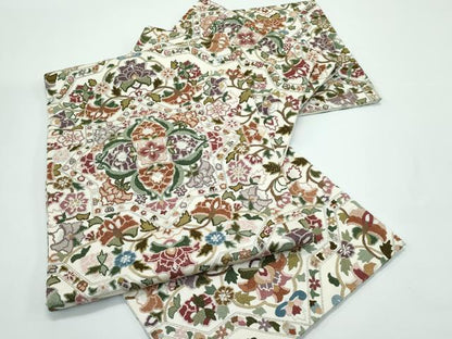 平和屋本店●極上　袋帯　中国三大刺繍　総相良刺繍　正倉院花文　金糸　逸品　CZAA4819s6
