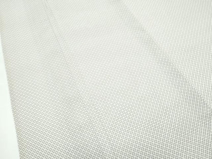 平和屋着物＊極上　夏物　江戸小紋　絽　幾何学文様　反端付き　逸品　未使用　CZAA4822s6