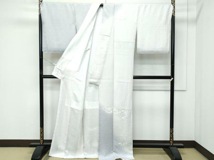 平和屋本店●極上　きもの志麻　岩下志麻ブランド　訪問着　総刺繍　七宝文　暈し染め　やまと誂製　逸品　未使用　CZAA4823s6
