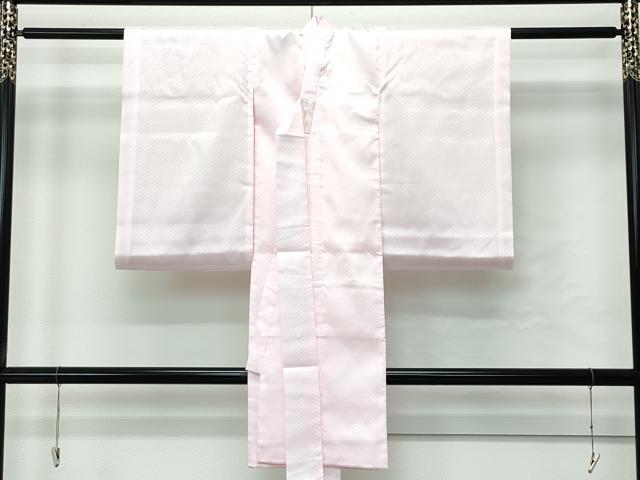 平和屋着物[]極上 女の子 祝着 産着 初着 長襦袢セット のしめ お宮詣り 駒刺繍 絞り 御所車花文 金彩 洗朱色地 逸品 未使用 CZAA4839s6