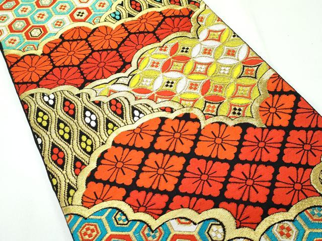 平和屋着物[]極上　七五三　女の子　7歳　祝着・袋帯セット　総絞り　総刺繍　花毬文　金糸　逸品　CZAA4842s6