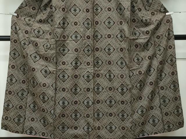 平和屋着物○希少 本場大島紬 龍郷絣 逸品 CZAA4852s6